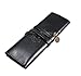 JADE Onlines fashion Rollup Pencil Case PU Leather Pencil Bag