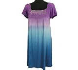 INC International Concepts Square Neck Tie Dye Dress