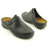 NAOT Iris Clogs Mules Shoes Black Womens SZ