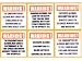 Alcohol Warning Glass Coasters -Set of 6