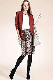 Shawl Collar Ruched 34 Sleeve Jacket