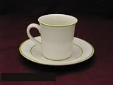 Metlox Classic Roma Green Cups & Saucers