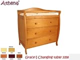 Grace Changing Table in Pecan Finish By AFG Baby Furniture