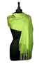 100% Pashmina GREEN Shawl Wrap. Woman's Scarf.