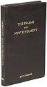 Psalms and New Testament -Flexible Black Leather
