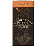 Dark Chocolate with Ginger Organic (10 Bars) 3.50 Ounces