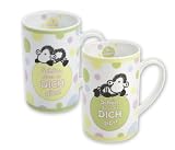 Produkt-Bild: sheepworld 41438 Doppeltasse "Sch&ouml;n, dass es Dich gibt"