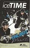 Max Talbot Signed 2010 Icetime Program Penguins Flyers - Autographed NHL Magazines
