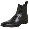 Taryn Rose Men's Ameded Slip On Boot,Black,8 M US