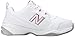 New Balance Women's WX608V4 Training Shoe,White/Pink,10 B US
