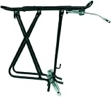 Produkt-Bild: IDEALE H.R.-Gep&auml;cktr&auml;ger 26"-28" verstellbar, Alu, V-Strebe, mit Befestigungsmaterial f&uuml;r &Ouml;sen und Rohrsteg, mit Federklappe, mit seitlichem Packtaschenanschlag, Rohr-&oslash; 10 mm, tragf&auml;hig bis max. 25 kg