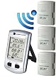 Ambient Weather WS-0100-COMBO-KIT Wireless Thermo-Hygrometer with Three Remote Sensors