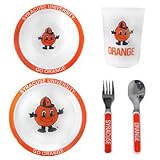 Syracuse Orange 5 Piece Children''s Dinner Set