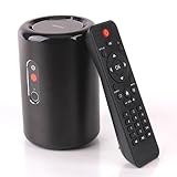IPPLI Mars i8 RK3188 Quad Core Cortex A9 1.6Ghz Mini TV BOX 2G/8G BT 2.0MP Camera and Mic External Wifi Antenna Black