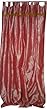 2 Lavender Brocade Indian Silk Sari Panel Drapes Curtains 96