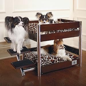 Espresso Metropolitan Double Pet Bed - Frontgate Dog Bed