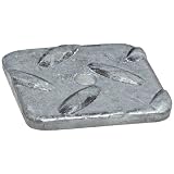 Buy Square Flat Washer, Steel Diamond Tread Plate, Galvanized, Square Shape, USA Made