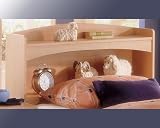 Alegria Bookcase Headboard - Nexera Furniture