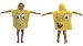 Character World Spongebob Face Hooded Poncho