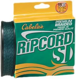 Cabela's Green Ripcord Si BRAIDED LINE - 400 Yards 50 LB