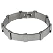 Stainless Steel Greek Key Bracelet