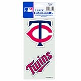 MLB Minnesota Twins 4-by-8 Die Cut Decal