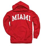 Miami University Redhawks Red Arch Hooded Sweatshirt