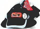 Cars Black 2 Piece Set - Kids Boys Fleece Baseball Cap & Gloves