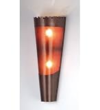 6W Amber Mica Wall Sconce Wall Sconces