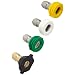 Dixon MSP4PAK Multi-Pack Quick-Connect Brass Spray Nozzle Set