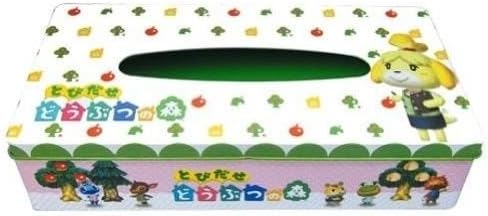 Rare!! Tobidase Animal Crossing Tissue Box Case SHIZUE Tanukichi