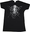 Halo 3: Alien Shield Faded Metal Black T Shirt