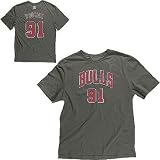 Mens Chicago Bulls #91 Dennis Rodman Vintage Throwback Name and Number Tshirt - 2XL