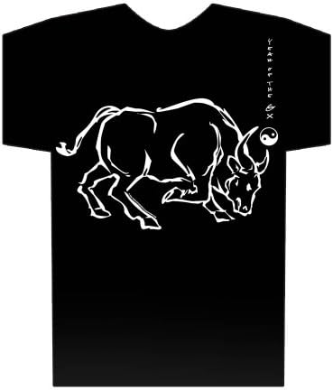 Asian Oriental Chinese Zodiac T-Shirt Hi NRG Year of the Ox