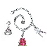 CHARM IT! "Princess Stuff" 3 Charms & Bracelet Pouch Set