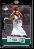 2005 06 Upper Deck Rookie Debut J.R. Smith New Orleans Hornets Basketball Card #62 - Mint Condition - In Protective Display Case !!