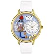 Whimsical Watches Unisex Nurse Gold Watch Watch G0620013