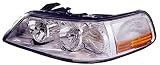 05-05 (2005-2005) Lincoln Town Car Headlight Assembly W/O HID Driver Side - DOT Certified and Brand New in Box