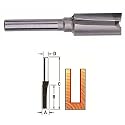 Milwaukee 48-23-7105 1/4 by 2-3/8-Inch Straight Router Bit with 1/2-Inch Shank