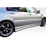 2004-2007 Mitsubishi Lancer Walker Sideskirts by DuraFlex