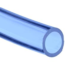 SMC TIUB Series Blue Polyurethane Tubing, 3/8" OD, 1/4" ID, 66' Length