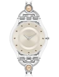 Swatch Skin Classic Salmon Pearlsl Stainless Steel Ladies Watch SFK376G