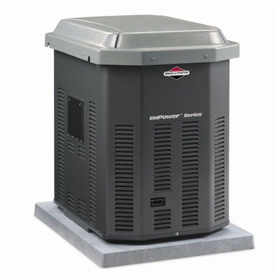Briggs & Stratton 40243 10,000 Watt EmPower Natural Gas/Liquid Propane Powered Air Cooled Home Standby Generator (CARB Compliant)