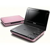 Sony DVP-FX770P Tragbarer DVD-Player (17,7 cm (7 Zoll) Display, DivX, 2 Kopfhörerausgänge, USB 2.0) pink
