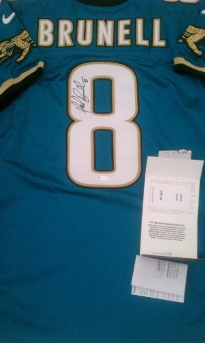 Mark Brunell Signed Jacksonville Jaguars Authentic Jersey