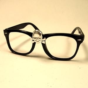 Rick Wild Thing Vaughn Skull Glasses Major League I II Ricky New