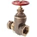 Dixon RWDGV250F Brass Wedge Disc Gate Valves, 2-1/2" NPT Female x NST Male