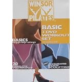 Winsor Pilates Basic 3 DVD Workout Set (Basics Step-By-Step/20 Minute Workout/Accelerated Body Sculpting)