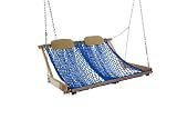 Original Rope Porch Swing - Blue - B0012XFTX2