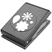 EK Success Tools Punch, Flowers and Leaves, Large